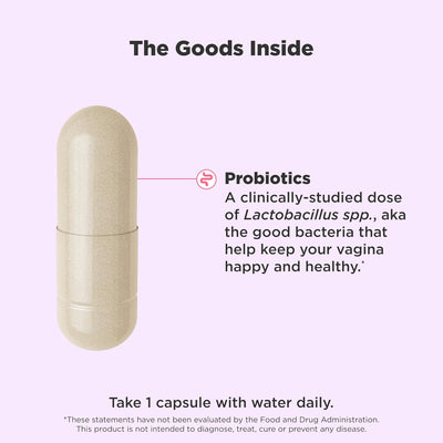 Olly Happy Hoo-Ha Gut Health & Probiotics Capsules - 25 Count - Image 5