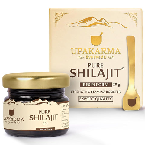 Upakarma Ayurveda Pure Soft Shilajit Resin 20g