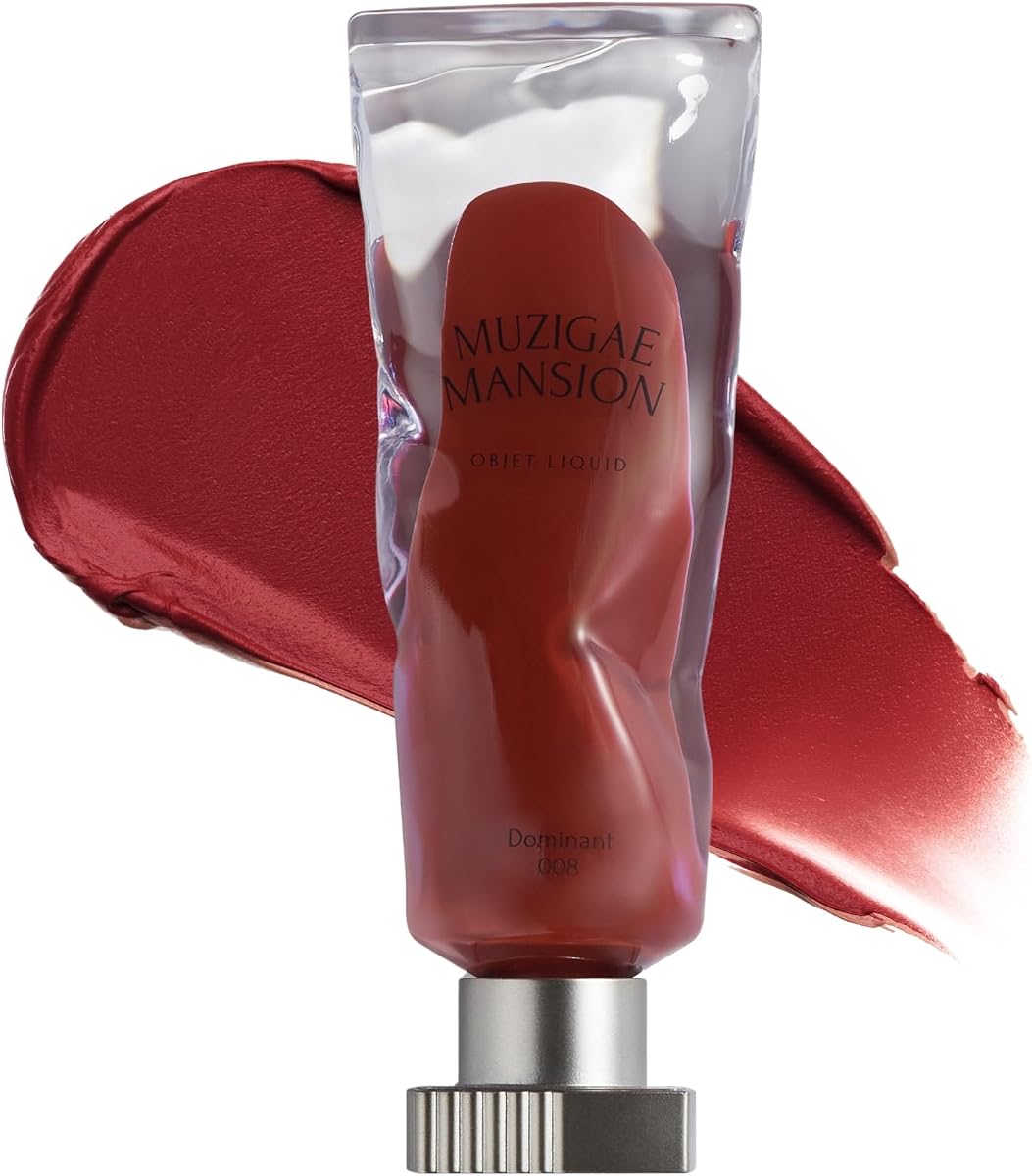 OBJET Liquid Lip Stain 008 Dominant - Velvet Matte, 6ml