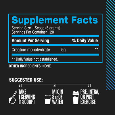 Bpi Sports Micronized Creatine - Unflavored Powder, 120 Servings - Image 4