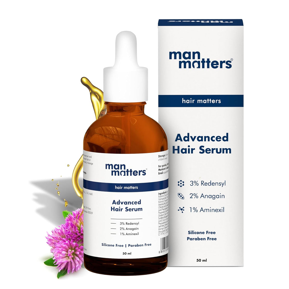 Man Matters Advanced Hair Growth Serum - 50ml