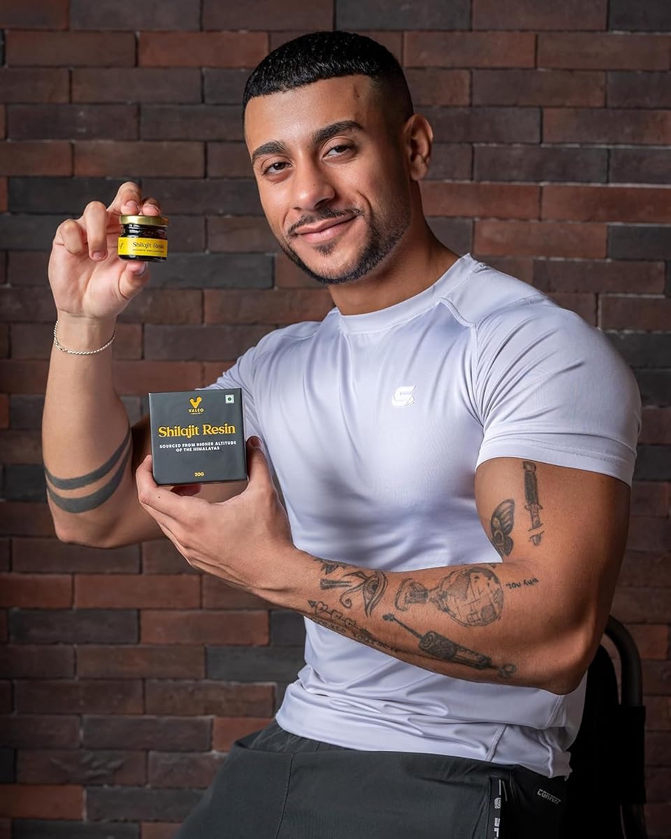 Valeo Pure Himalayan Shilajit Resin - Natural Energy Booster, 20g - Image 2