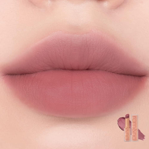 rom&nd ZERO MATTE LIPSTICK 22 MAUVE BEANS/Soft & Blurry, Creamy Texture, Trendy lips, K-Beauty, Nudy Lips, No wrinkly lips - Image 2