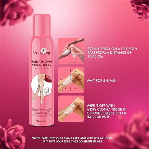 بخاخ كريم إزالة الشعر أوربان يوج للنساء 200 مل 