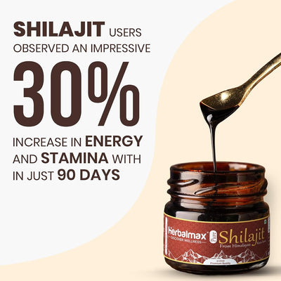 Herbal Max Pure Himalayan Shilajit Resin - Ayurvedic, Fulvic Acid Enriched, 20g - Image 4