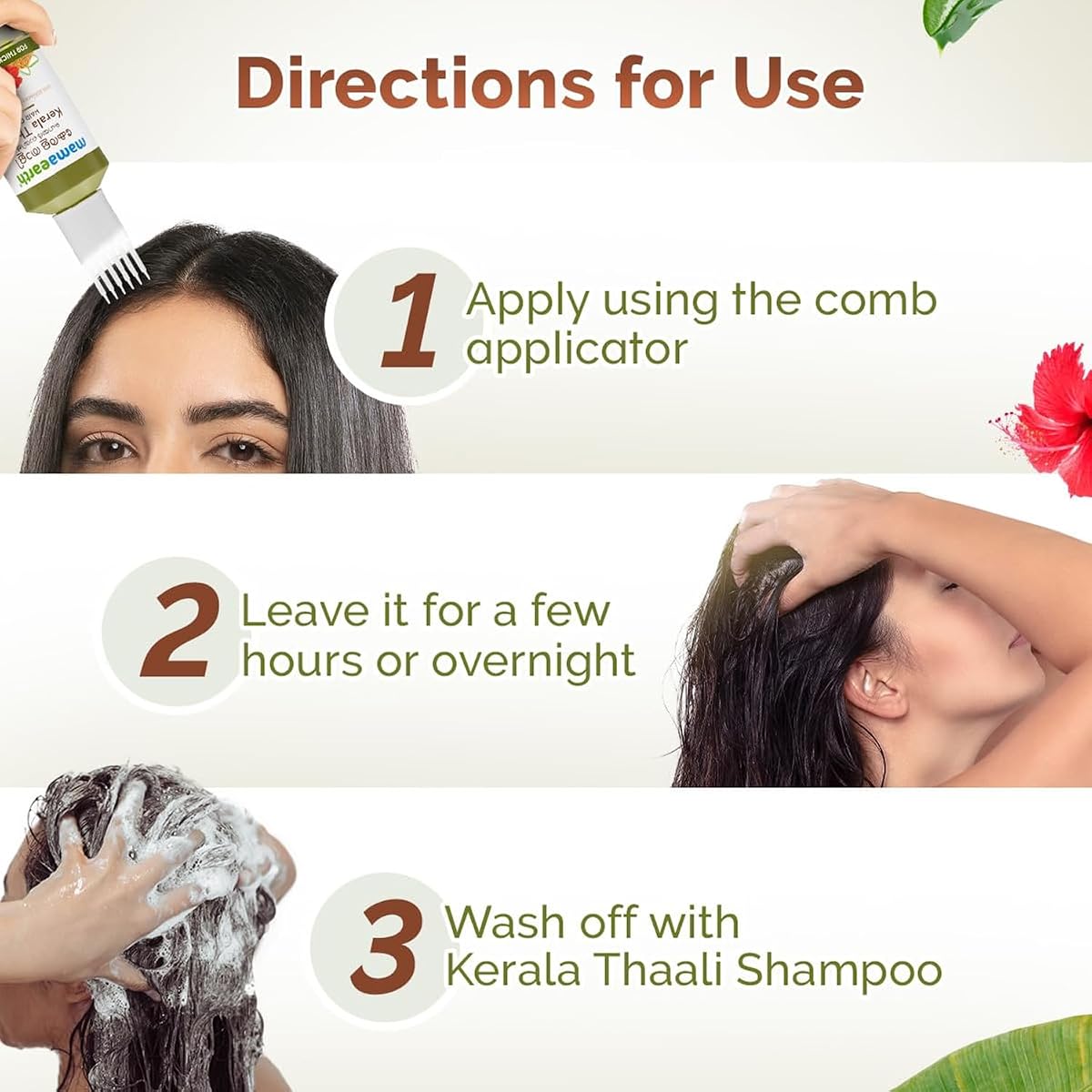Mamaearth Kerala Thaali Hair Oil with Herbal Infusion - 150ml - Image 7