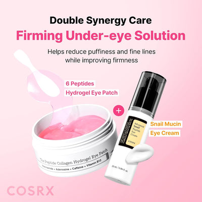 The Peptide Collagen Hydrogel Eye Patches - 60 Patches, Korean Skincare - Image 8