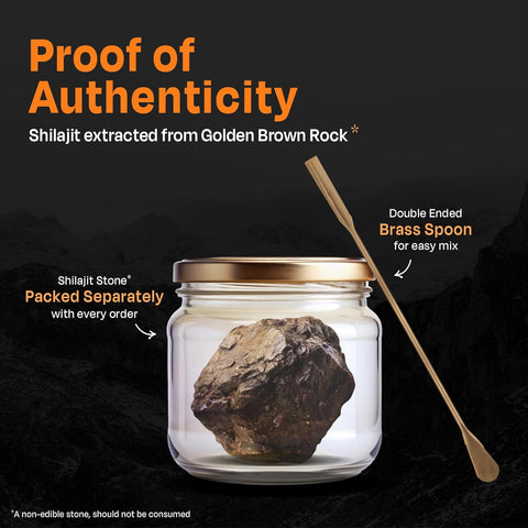 Auric High Altitude Shilajit/Shilajeet Resin 30g