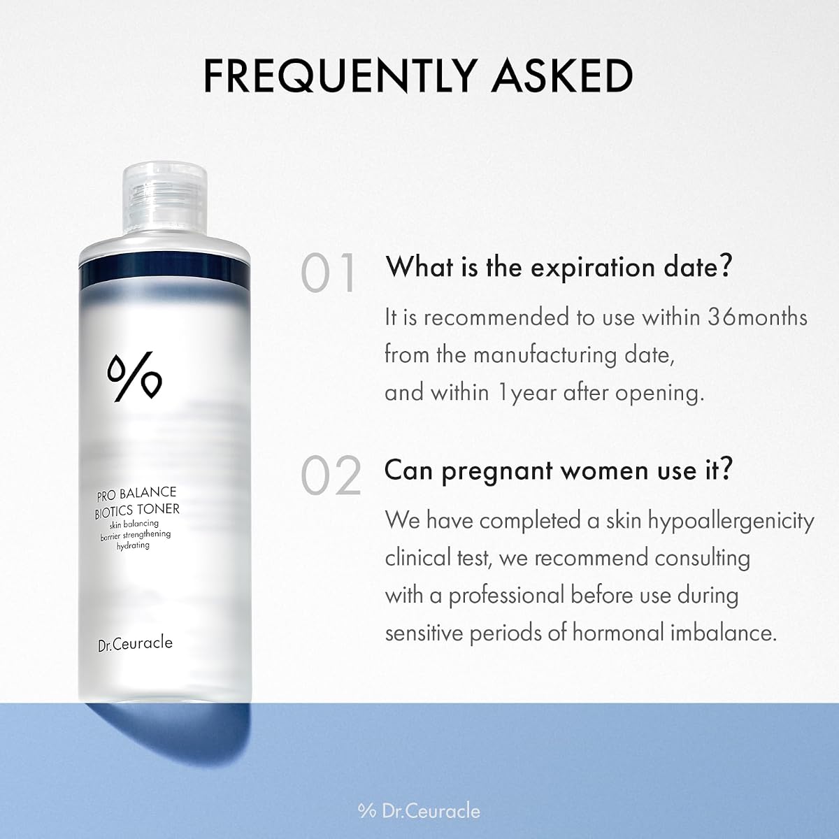 Dr.Ceuracle Pro Balance Biotics Hydrating Toner - 300ml - Image 6