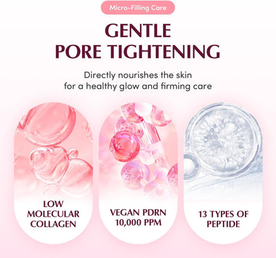 Eqqualberry Collagen Pore-Tight Up Hydrogel Mask - 4 Sheets, 30g Each - Image 6