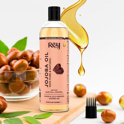 ReyNaturals Cold Pressed Jojoba Oil for Hair Growth - 200 ml - Image 7