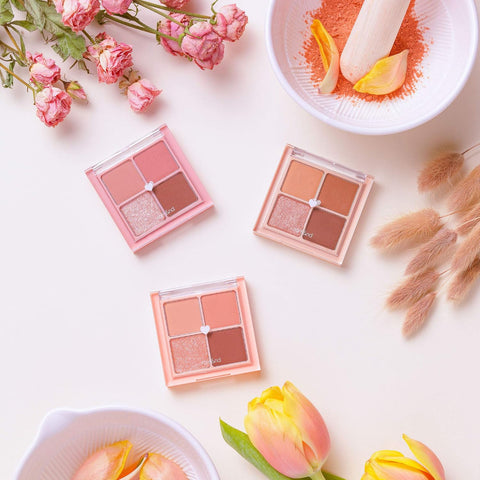 rom&nd] Better Than Eyes 6 colors | Basics Eyeshadow Palette|Velvety Texture| long-lasting makeup| Galaxy pearl glitter| MLBB| Daily Use| K-beauty |without crease 6g/0.21oz No. M01 DRY APPLE BLOSSOM - Image 5