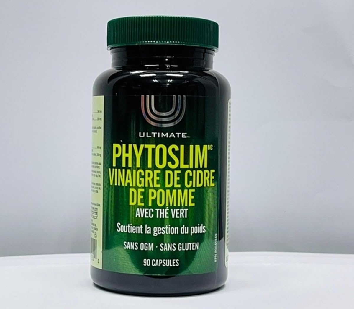 Ultimate Phytoslim Apple Cider Vinegar with Green Tea - Herbal Supplement, 60 Capsules - Image 2