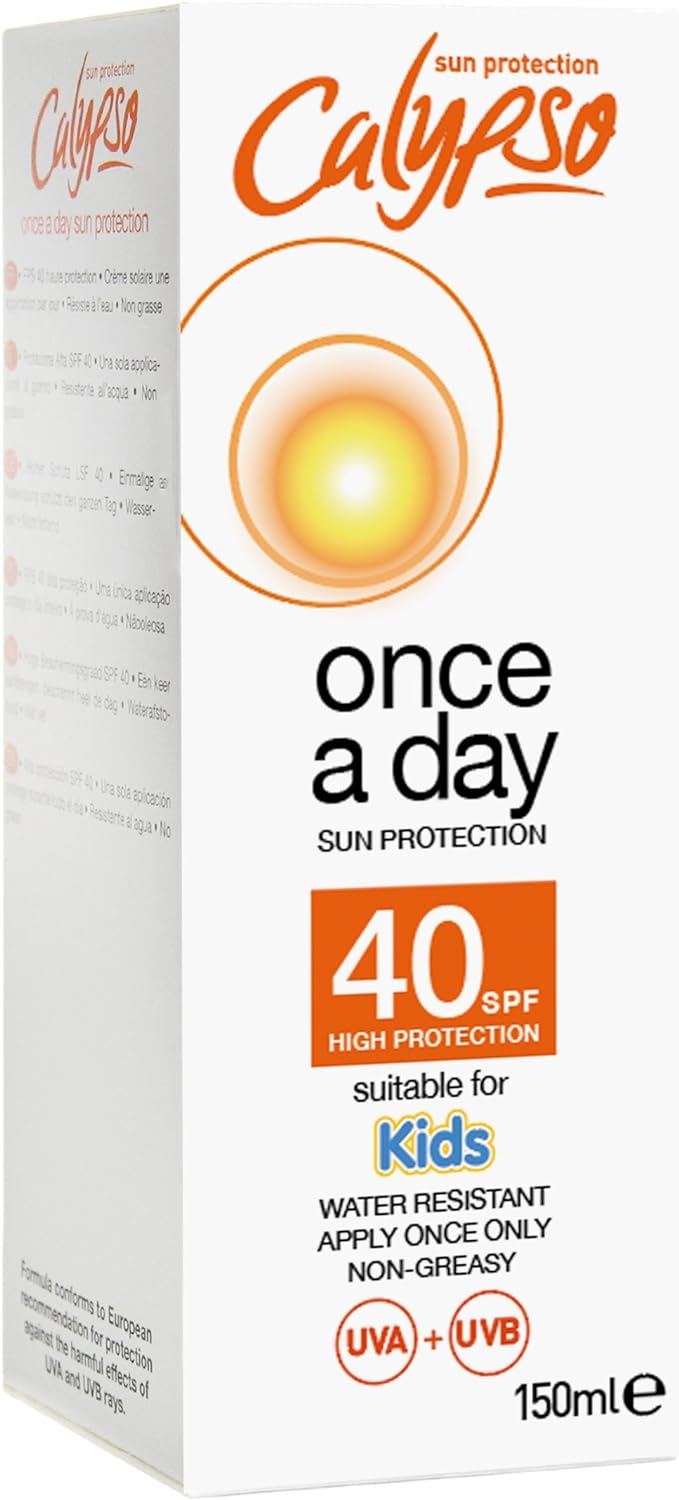 Calypso Kids Once A Day Tan and Protect Lotion SPF40 - 150ml