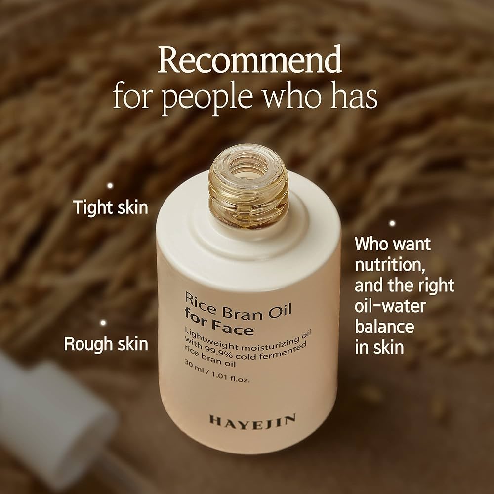Hayejin Rice Bran Oil Face Moisturiser, 30 ml - Image 6