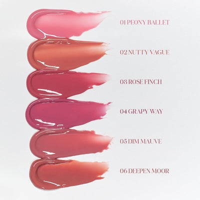 Rom&Nd Glasting Colour Gloss 03 Rose Finch - Plump Shine Finish - Image 5