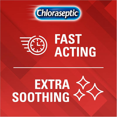 Chloraseptic Sore Throat Lozenges Cherry with Liquid Center - Benzocaine, 18 Lozenges - Image 5