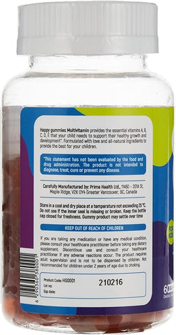 Happy Gummies Multi Vitamin Gummie 60S