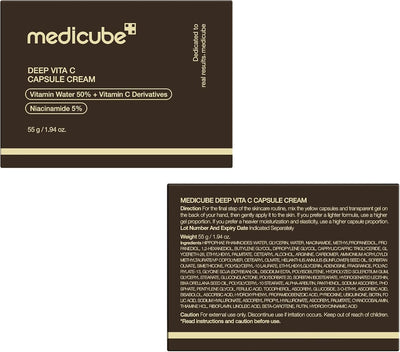 Medicube Deep Vita C Capsule Cream - Vitamin C Gel Texture - 1.94 oz - Image 8