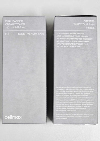 CELIMAX Dual Barrier Creamy Toner with Ceramides - 150ml - Image 8