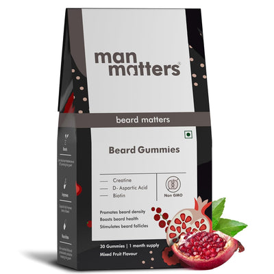 Man Matters Beard Gummies for Men - 30 Gummies