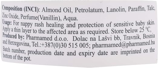 Pharmamed Almond Baby Skin Care Cream 150ml - Image 3