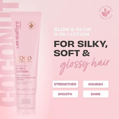 Lee Stafford Coco Loco Blow & Go 11-in-1 Hair Lotion 100ml - Image 2