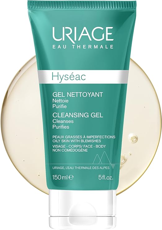 Uriage Hyseac Cleansing Gel with Gentle Foaming Action - 150ml