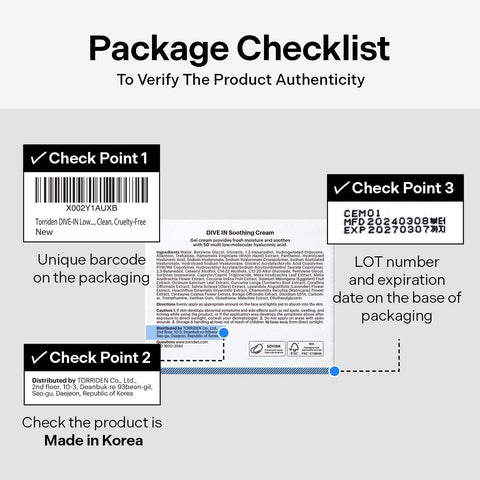 DIVE IN Low Molecular Hyaluronic Acid Soothing Cream