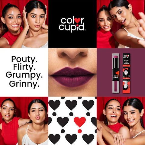 Color Cupid Lip Balm + lipstick Winedine LB1