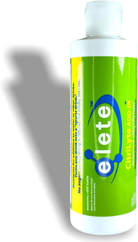 elete Electrolytes CitriLyte | Hydration Drops | 240ml Refill Bottle | Makes 80 Litres of Electrolyte Hydration Drink with a lemon twist