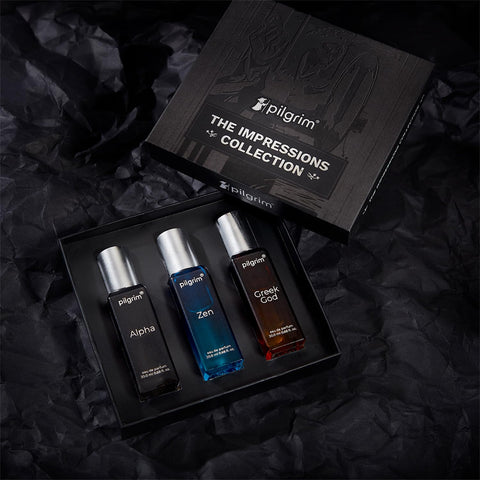 Pilgrim The Impressions Collection 3 in 1 (3x20ml)  For Men Long Lasting perfume