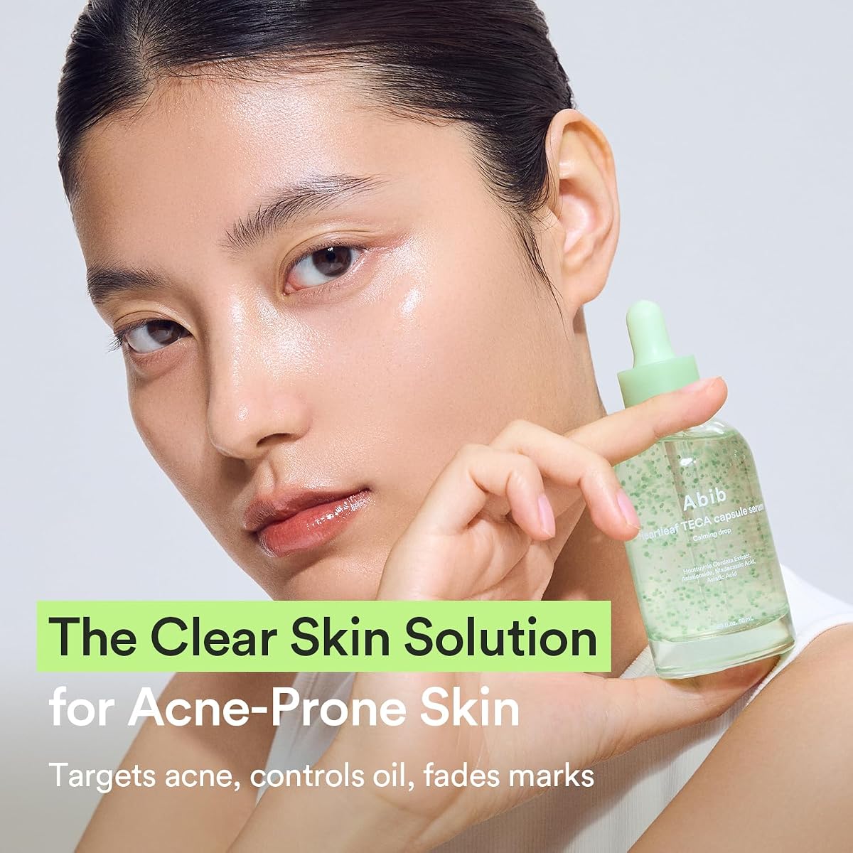 Abib Heartleaf TECA Capsule Serum Calming Drop - Face Treatment, 50ml - Image 2