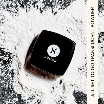 Sugar Cosmetics Translucent All Set To Go Powder - 15g - Image 2