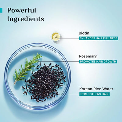 Pilgrim Hair Treatments & Oils - Spanish Rosemary Water with Biotin, 200ml - Image 3