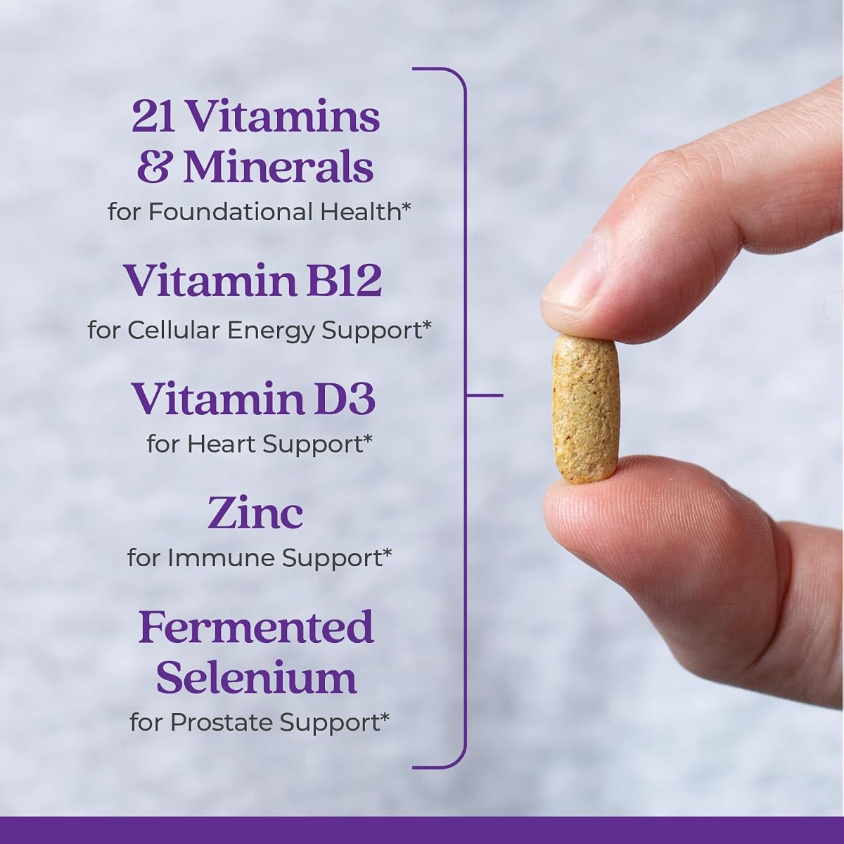 New Chapter Every Man's One Daily Multivitamin - 72 Vegetarian Tablets - Image 6