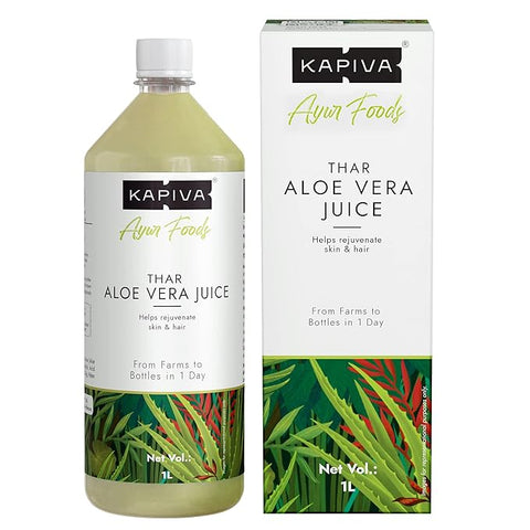 Kapiva Thar Aloe Vera Juice + Moringa capsule + Sound Sleep Capsule