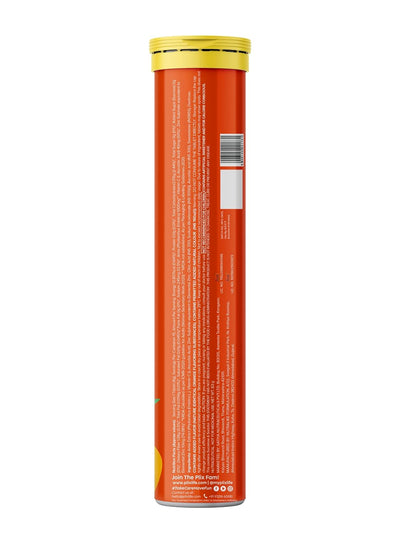 Plix Vitamin C Immunity Booster Effervescent Tablets, Orange Flavour - Pack of 4 x 15 - Image 3