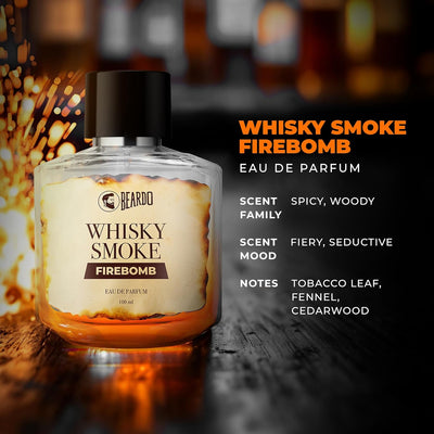 Beardo Whisky Smoke Firebomb Perfume EDP 100ml