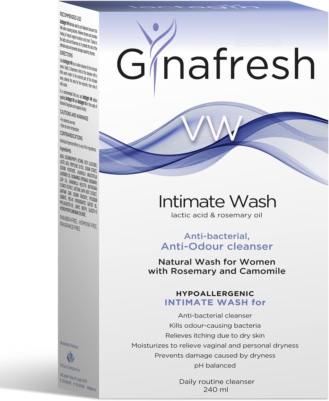 Gynafresh Feminine Intimate Wash, 240ml - Gentle Care for Intimate Hygiene - Image 3