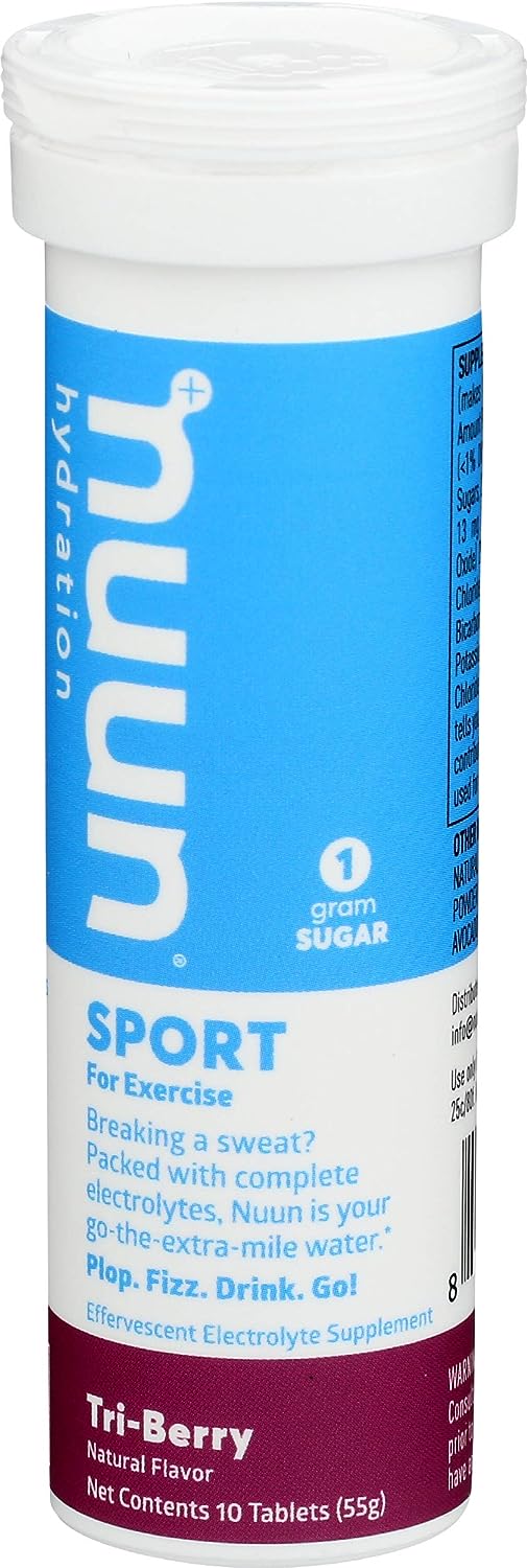 Nuun Act Sport Hydration Tablets - Tri-Berry Flavour, 10 Count - Image 3