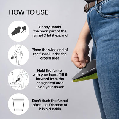 Pee Safe Disposable Urination Device - Travel-Friendly, Leakproof - 12 Pack - Image 5