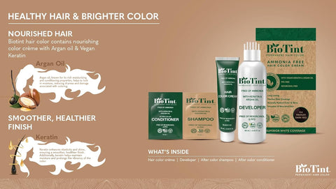 Biotint Permanent Hair Color 3.0 Dark Brown 1'S 191030