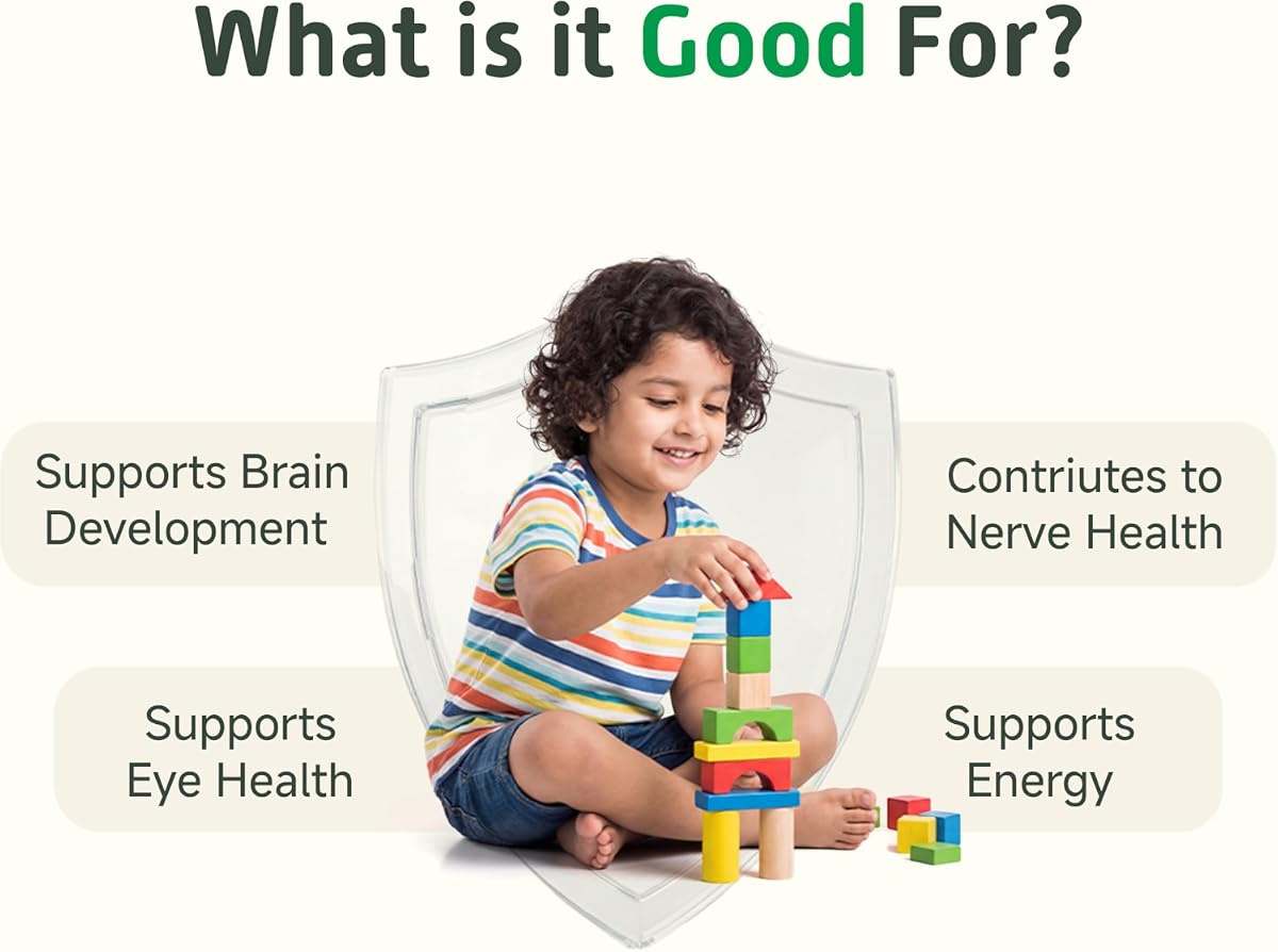 Little Joys DHA Brain Health Gummies 2+ - Strawberry - 30 Pack - Image 3