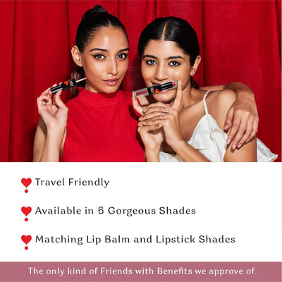 Color Cupid Lip Balm + Liquid Lipstick Duo Nudeplay LB4 - Hydrating and Tinted - Image 5