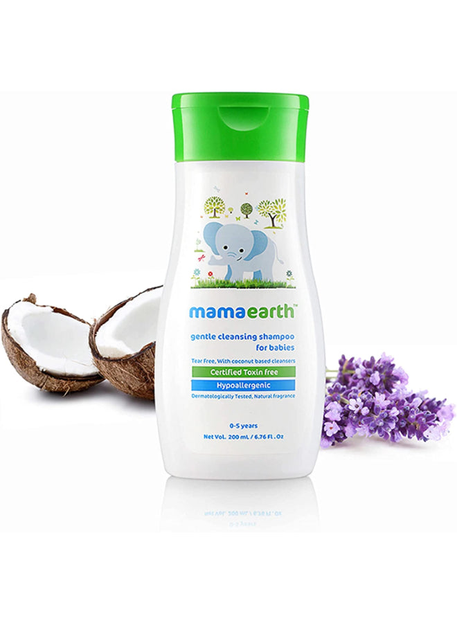 Mamaearth Gentle Cleansing Shampoo for babies 200 ml