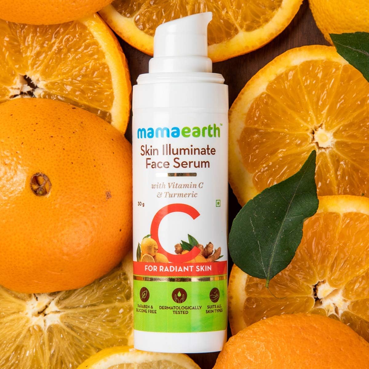 Mamaearth Vitamin C Radiance Combo - Face Wash 1ml & Serum 3g - Image 2