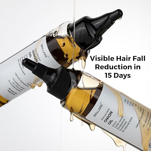 Brillaire Onion Oil for Hair Growth & Loss, 100ml - Image 3