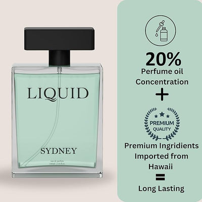 Sydney Liquid Eau De Parfum - Deodorant & Fragrance, 90 Ml - Image 3
