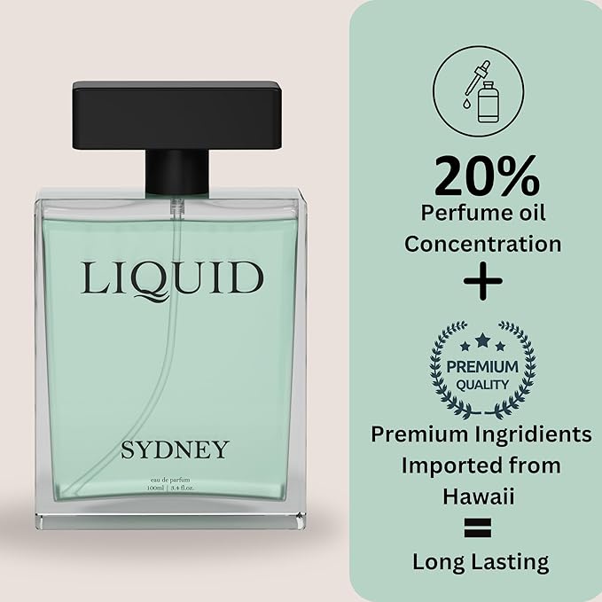 Sydney Liquid Eau De Parfum - Deodorant & Fragrance, 90 Ml - Image 3